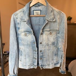 light wash jean jacket